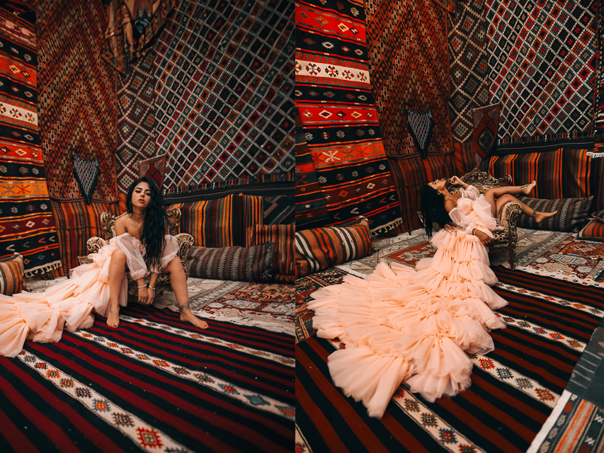 Göreme: Cappadocia Satin Flying Dress Rental - The photographer is not part of the $24 price