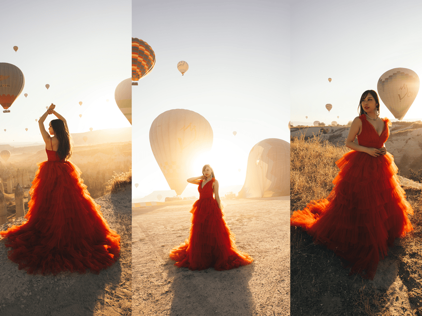 Göreme: Cappadocia Satin Flying Dress Rental - What the three-hour rental means for your day