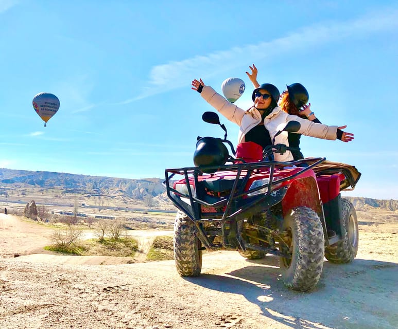 Göreme: Cappadocia Sunset ATV Tour - Swords Valley and the first stretch of rough track
