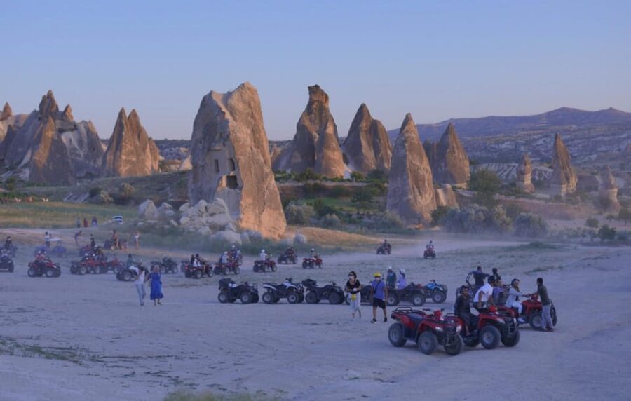 Göreme: Cappadocia Sunset ATV Tour - Guides, safety, and the feel of the ride