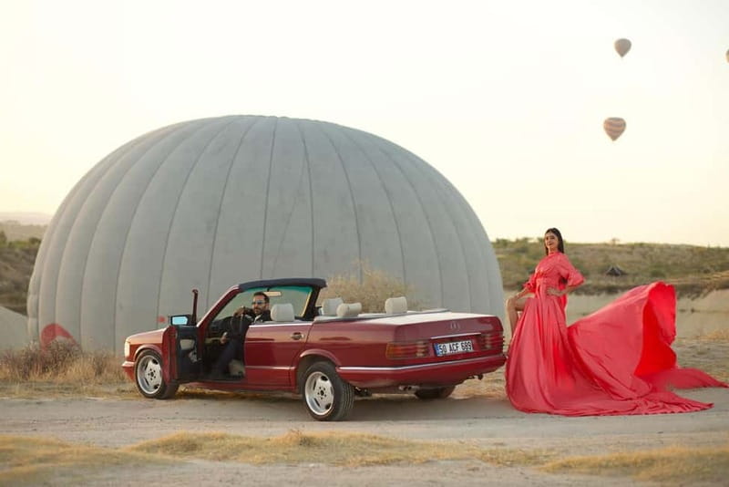 Göreme: Classic Car Tour - A classic car, three valleys, and two hours
