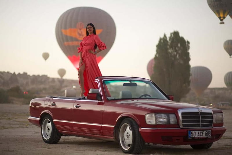 Göreme: Classic Car Tour - Sunrise, balloons, and the first light