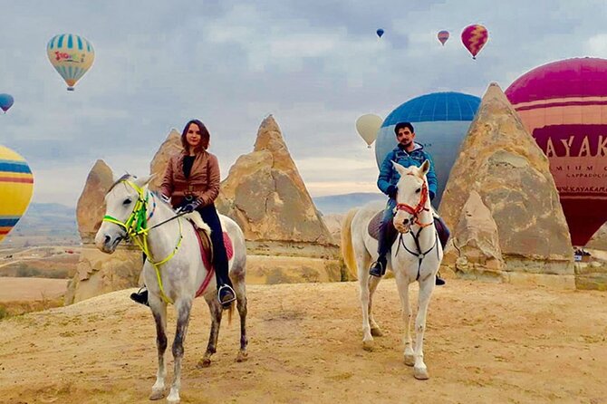Horse Riding in Cappadocia in fairy chimeys - Starting near Göreme and arranging pickup