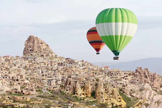 Hot Air Balloon, Best of Red and Green Guided 1-Day Tour - Uchisar Castle, Pigeon Valley, and the high viewpoints