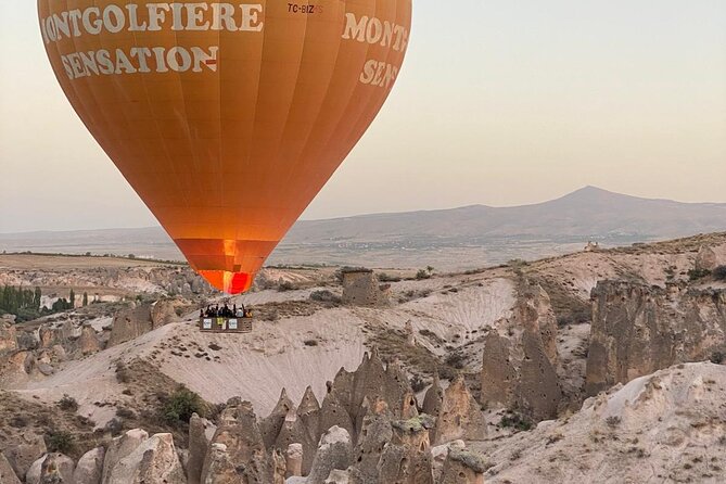 Hot Air Balloon Flight in Cappadocia Cat Valley - Watching the balloon prepare for takeoff