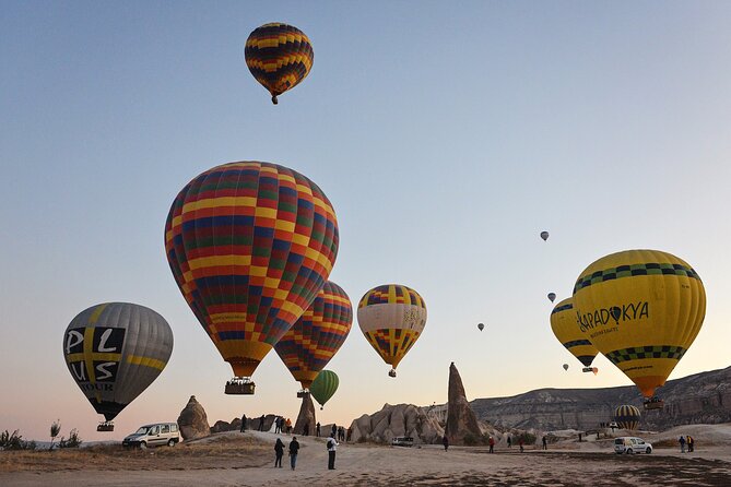 Hot Air Balloon Tour in Goreme - The landing celebration and flight certificate