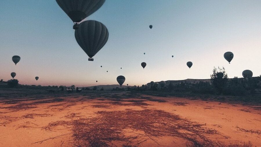 Hot air balloons in Goreme red valley - Is $454 a Fair Price?