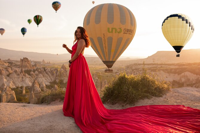 Magical Cappadocia Photoshoot with a Professional Photographer - The flying dress is useful, but extras can add up