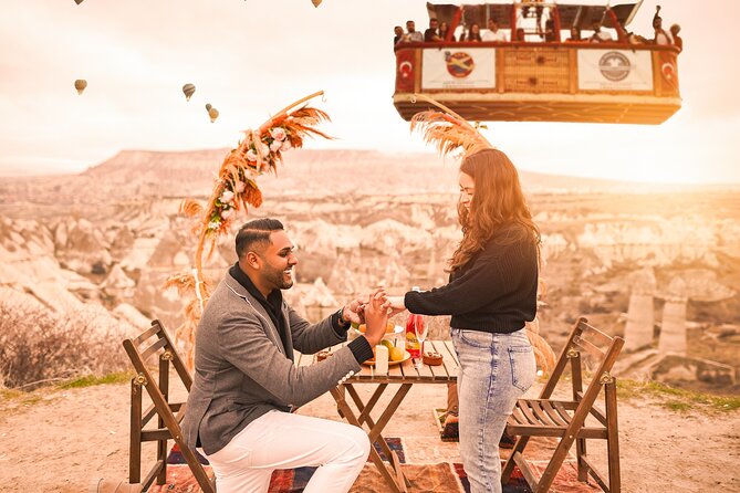 Marriage Proposal and Photoshoot in Cappadocia with Balloon view - Timing matters more than the clock suggests