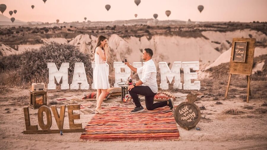 Marriage Proposal Surprise & Engagement in Cappadocia - Key details at a glance