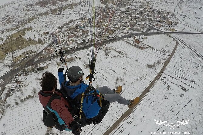 Paragliding Adventure in Cappadocia - Goreme National Park in the final view