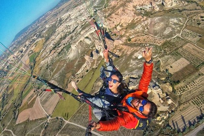 Paragliding Adventure in Cappadocia - From Goreme to the mountain launch