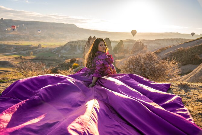 Photoshoot Experience in Cappadocia with Flying Dress - Why a sunrise flying-dress shoot works so well in Cappadocia