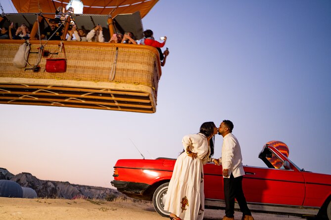 Photoshoot Experience in Cappadocia with Flying Dress - Güllüdere Valley and quieter angles