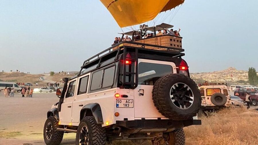 Private Cappadocia Jeep Safari : Sunrise & Sunset - Ortahisar Panorama: a quick photo stop