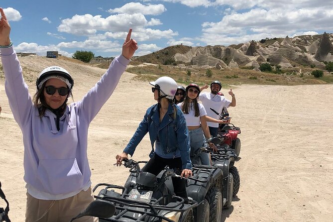 Quad ATV Cappadocia 2 hours Guided Tour from Goreme - Riding through Cappadocia’s valley country