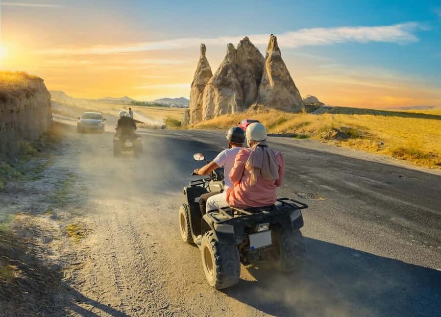 Quad Safari through the Sword, Love & Rose Valleys - Starting at the quad base