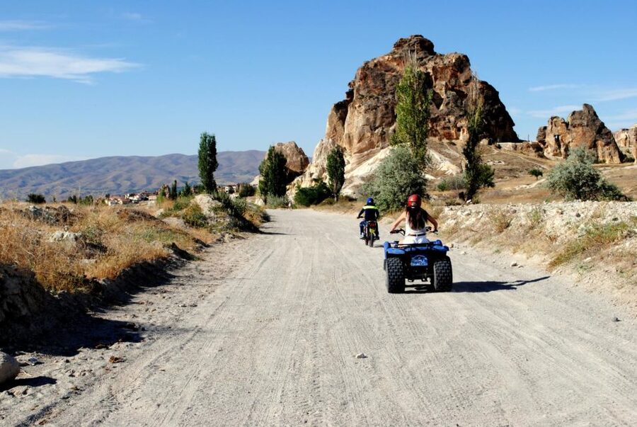 Quad Safari through the Sword, Love & Rose Valleys - Love Valley and the volcanic formations