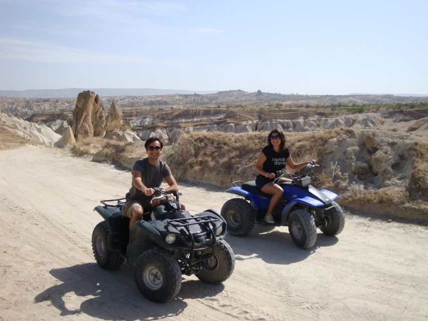 Quad Safari through the Sword, Love & Rose Valleys - The off-road section near Cavusin