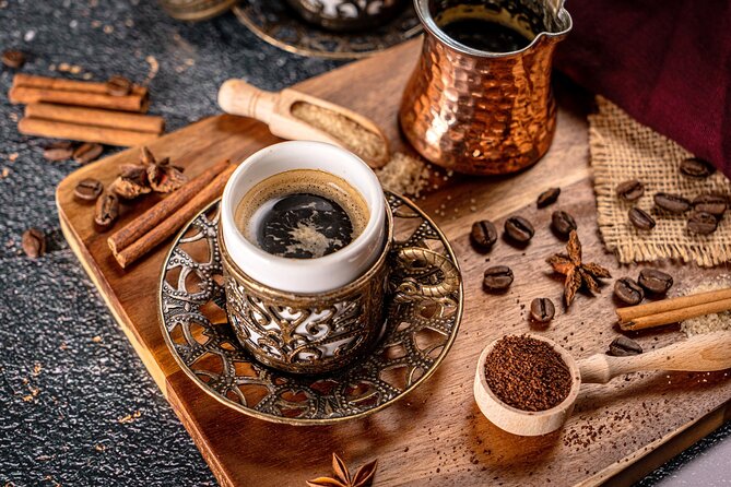 Sand-Brewed Turkish Coffee Workshop in Cappadocia - Making your own cup in a cezve
