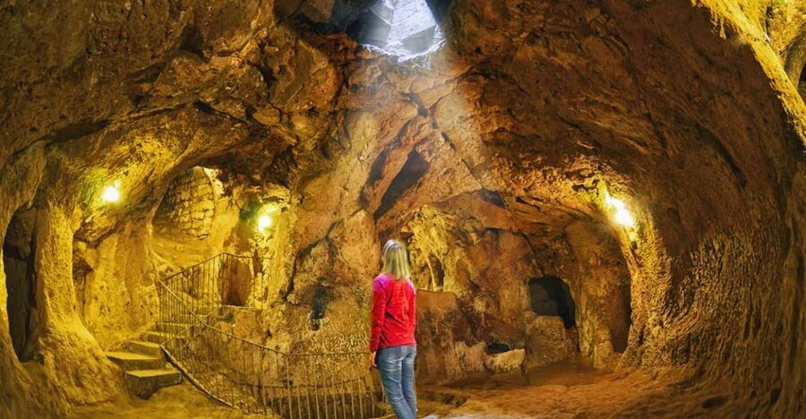 South Cappadocia Day Tour - Kaymakli Underground City - Goreme Panorama and the first view of Cappadocia