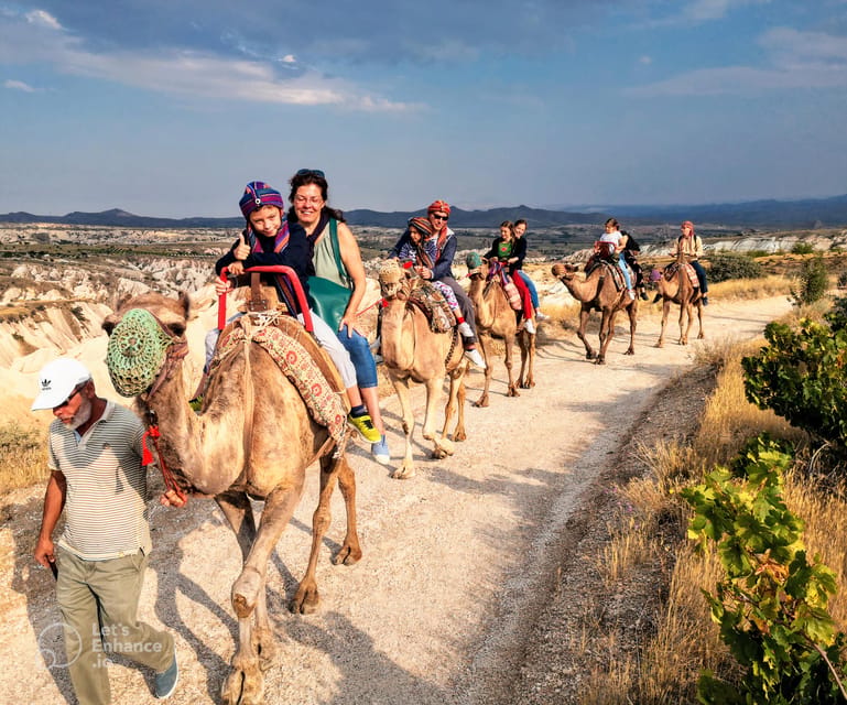 Sunrise and Sunset Camel Ride with Stunning Cappadocia Views - What happens during the two hours