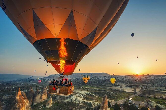 Sunrise Hot Air Balloon Flight in Cappadocia (Fairy Chimneys) - One hour above Cappadocia