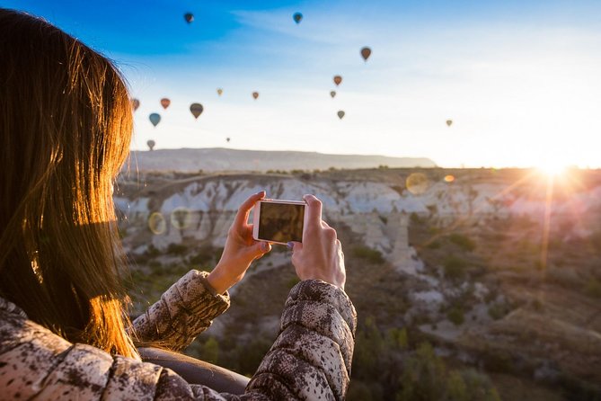 Sunrise Hot Air Balloon Flight Over Göreme & Fairy Chimneys - Watching the balloons prepare for flight