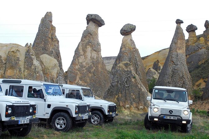 Sunset Jeep Safari in Cappadocia - Ortahisar Panorama and Hallac Hospital Monastery
