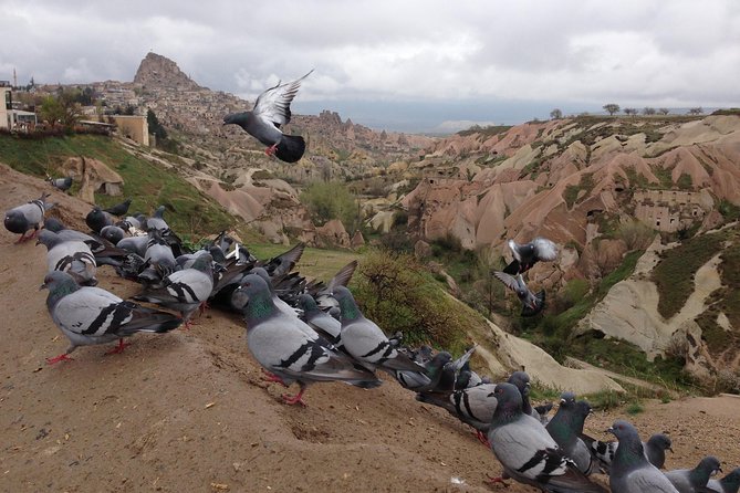 Tour of Highlights of Cappadocia with Lunch - Pigeon Valley ends with a classic Cappadocia view