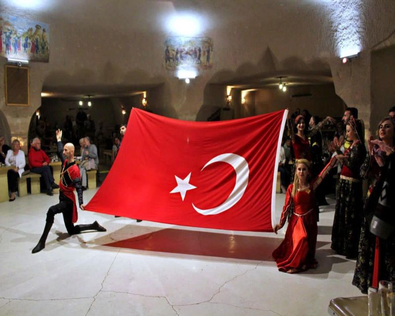 Turkish Night Show with dinner and unlimited drinks - Pickup from Göreme and nearby Cappadocia towns