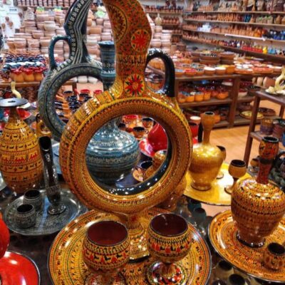 Visit to Cappadocia ceramic workshop and carpet store