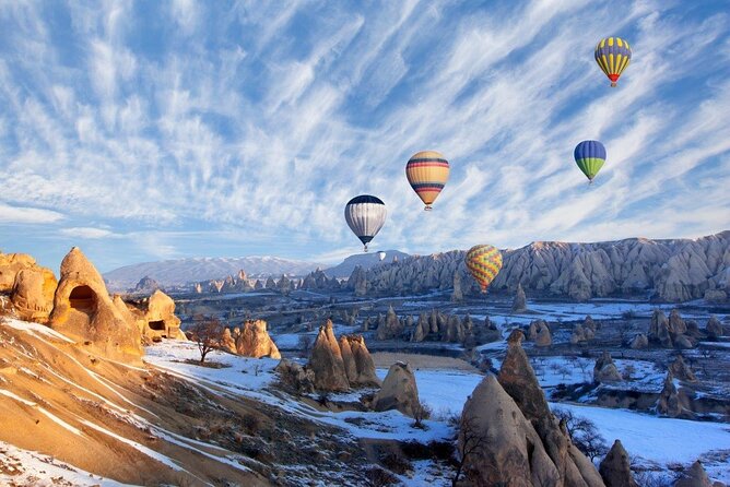 Watching Balloons on Cappadocia Sky(People Have Fear of Heights) - Before sunrise, the launch area comes alive
