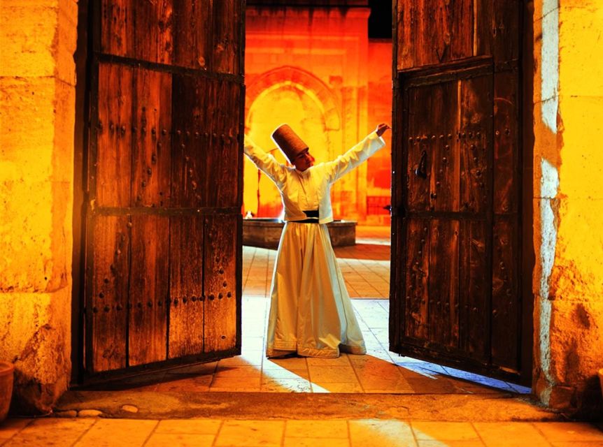 Whirling Dervish Show - Entering a quiet setting in Central Anatolia